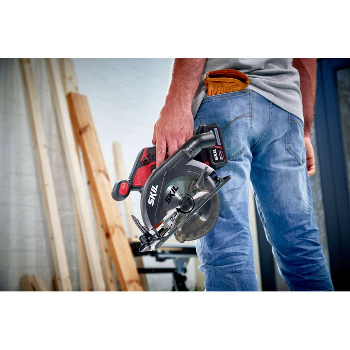 SKIL 3520 CA Circular de mana cu acumulator, 20V MAX, 4500rpm, 165mm, doar corpul [10]