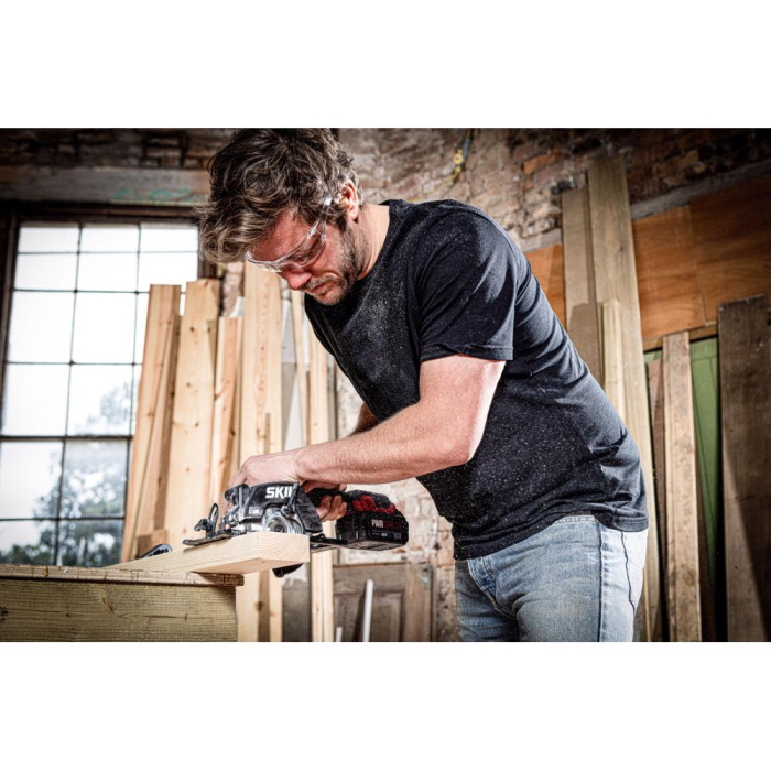 SKIL 3540 FA Mini fierastrau cu acumulator „Compact brushless“, turatie 6000 /min, 3 discuri de schimb si geanta de transport, doar corpul [5]