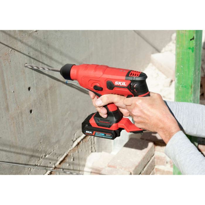 SKIL 3810 GB Rotopercutor cu acumulator RH1E3810GB, 3 in 1, SDS+, 1J, 0-900 rpm, 1x Accu 2.0Ah, + accesorii incarcator si geanta [3]