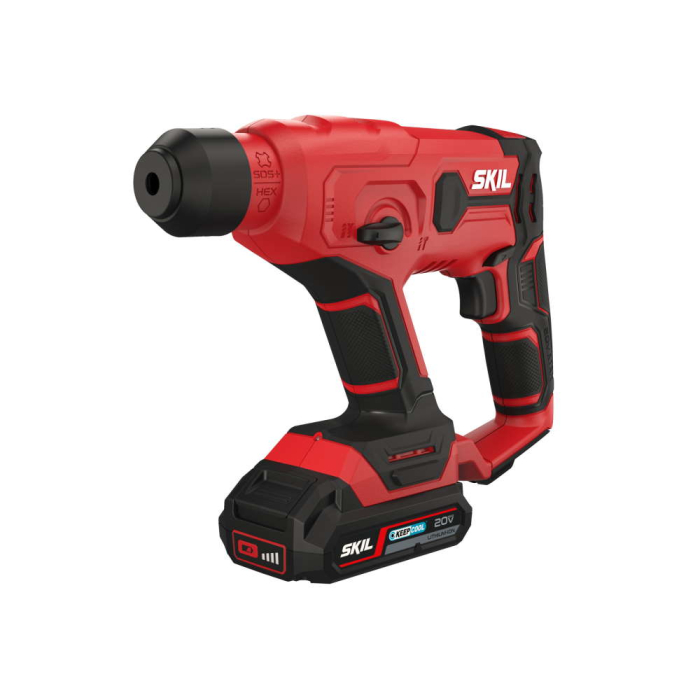 SKIL 3810 GB Rotopercutor cu acumulator RH1E3810GB, 3 in 1, SDS+, 1J, 0-900 rpm, 1x Accu 2.0Ah, + accesorii incarcator si geanta [2]