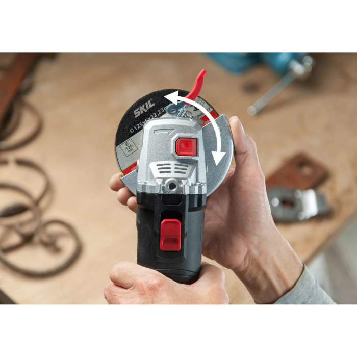 SKIL 9021 AA, Polizor unghiular F0159021AA, 12000 rpm, 600W, d. max. disc 125mm [2]