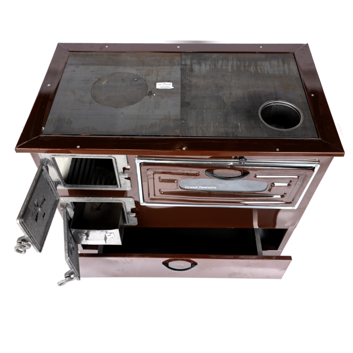 Soba pe lemne 9kW Grand Fantazia, cos dreapta [4]