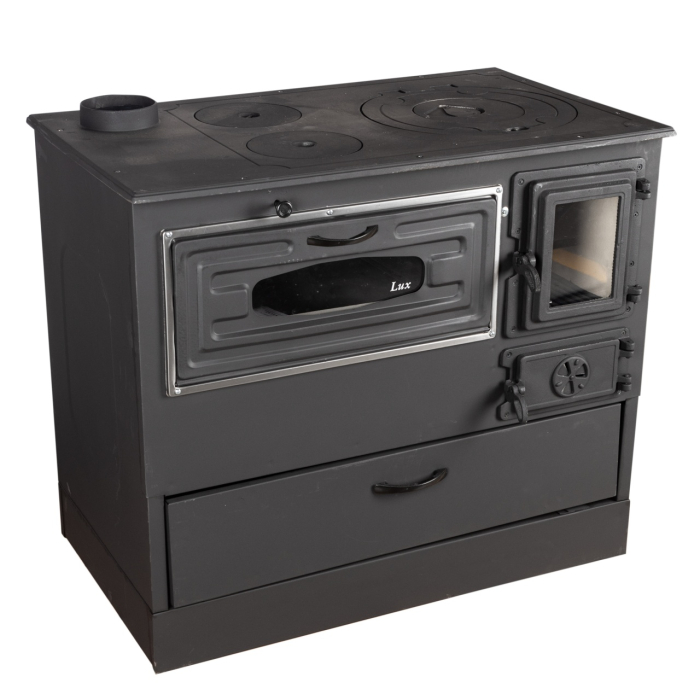 Soba pe lemne 9kW Grand Fantazia Lux, cos stanga [5]