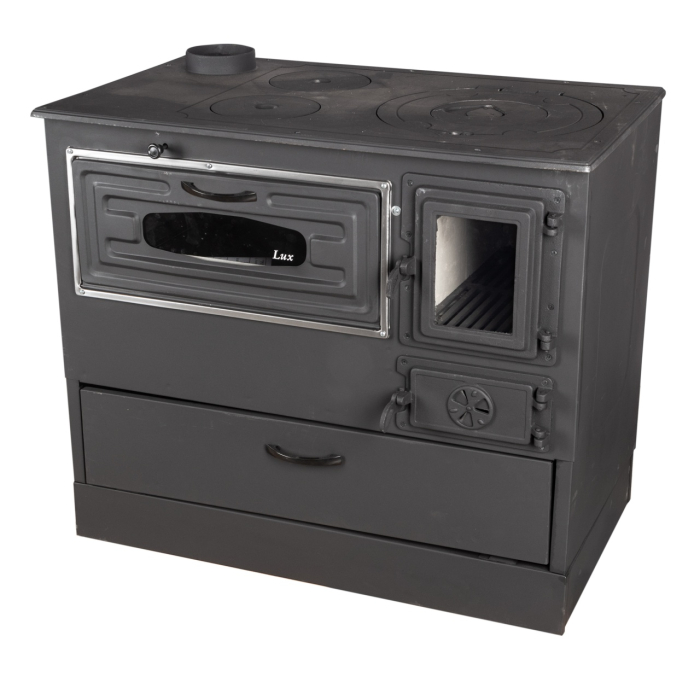 Soba pe lemne 9kW Grand Fantazia Lux, cos stanga [4]