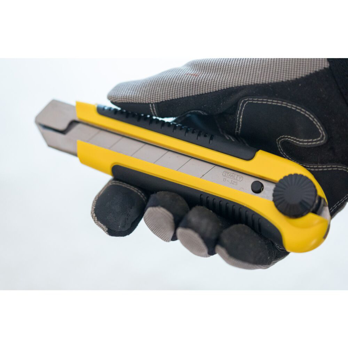 Stanley 0-10-425, Cutter cu blocarea lamei prin roata, DynaGrip, 180mm + o lama segmentata 25mm [3]