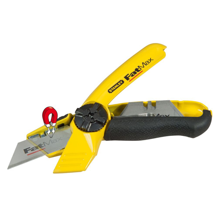 Stanley 0-10-780, Cutter cu lama fixa FatMax, 170mm + 5 lame trapezoidale 19mm [4]