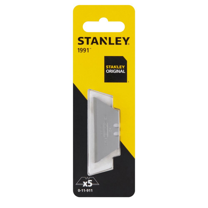Stanley 0-11-911, Set de 5 lame trapezoidale cu lungimea de 50mm si latimea de 19mm [5]