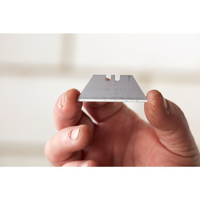 Stanley 0-11-911, Set de 5 lame trapezoidale cu lungimea de 50mm si latimea de 19mm [4]