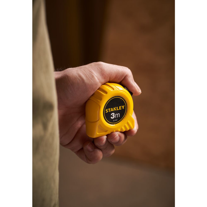 Stanley 0-30-487, ruleta clasica 3m, protectie Tylon, tru-zero, 3m x 12.7mm, blister [5]