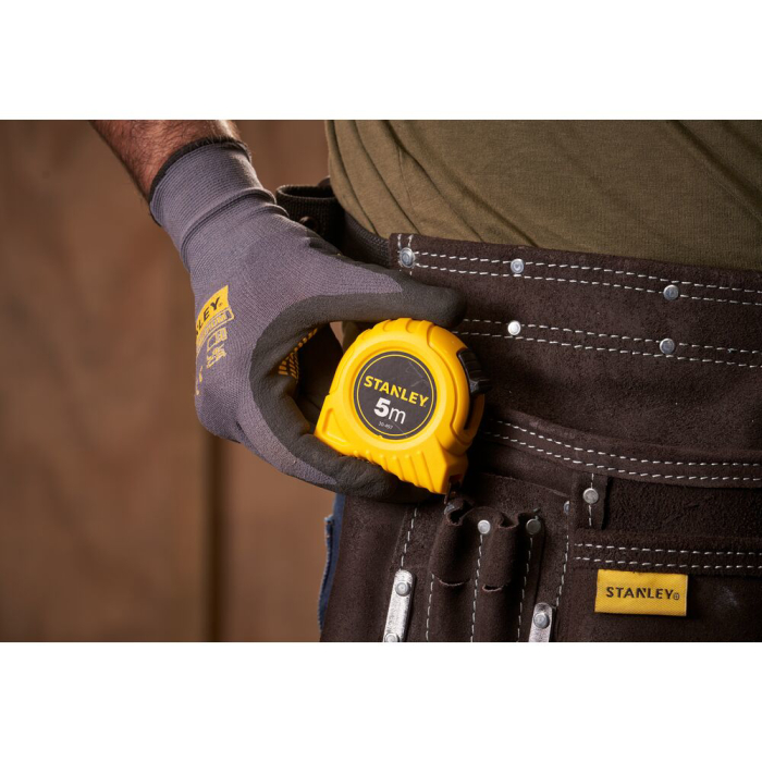 Stanley 0-30-497, ruleta clasica 5m, protectie Tylon, tru-zero, 5m x 19mm, blister [10]