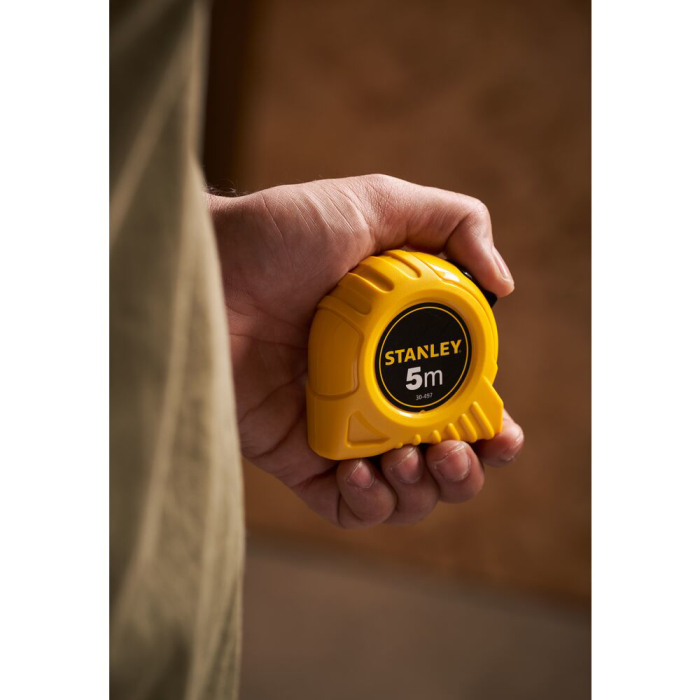 Stanley 0-30-497, ruleta clasica 5m, protectie Tylon, tru-zero, 5m x 19mm, blister [8]