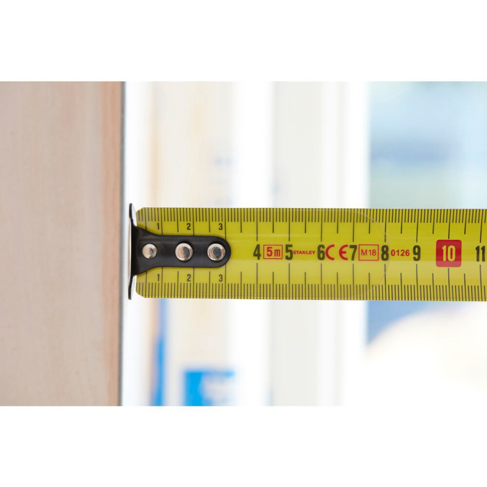 Stanley 0-33-720, ruleta fatmax 5m, Mylar®, BladeArmor, tru-zero, rupere la 3.35m, 5m x 32mm, blister [17]