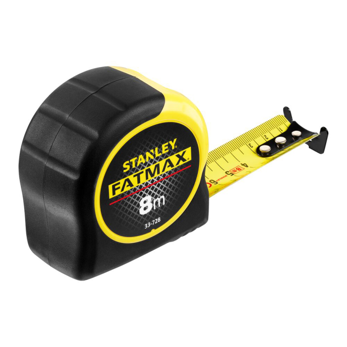 Stanley 0-33-728, ruleta fatmax 8m, Mylar®, BladeArmor, tru-zero, rupere la 3.35m, 8m x 32mm, blister [5]