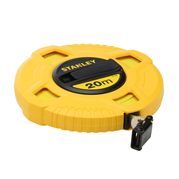 Stanley 0-34-296, ruleta inchisa cu banda de fibra de sticla 20m, tru-zero, vizibilitate ridicata, 20m x 13 mm, blister [2]