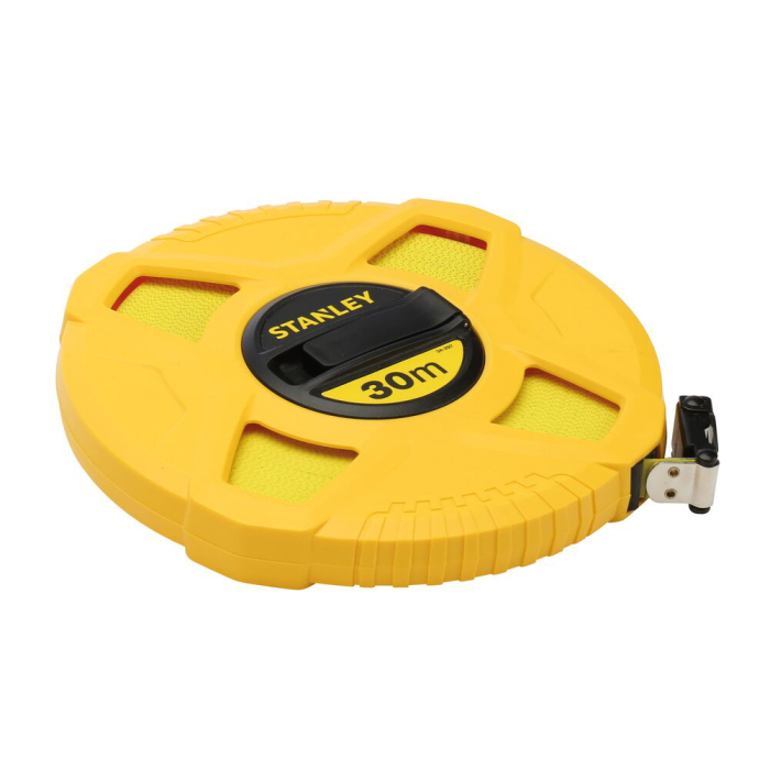 Stanley 0-34-297, ruleta inchisa cu banda de fibra de sticla 30m, tru-zero, vizibilitate ridicata, 30m x 13 mm, blister [2]