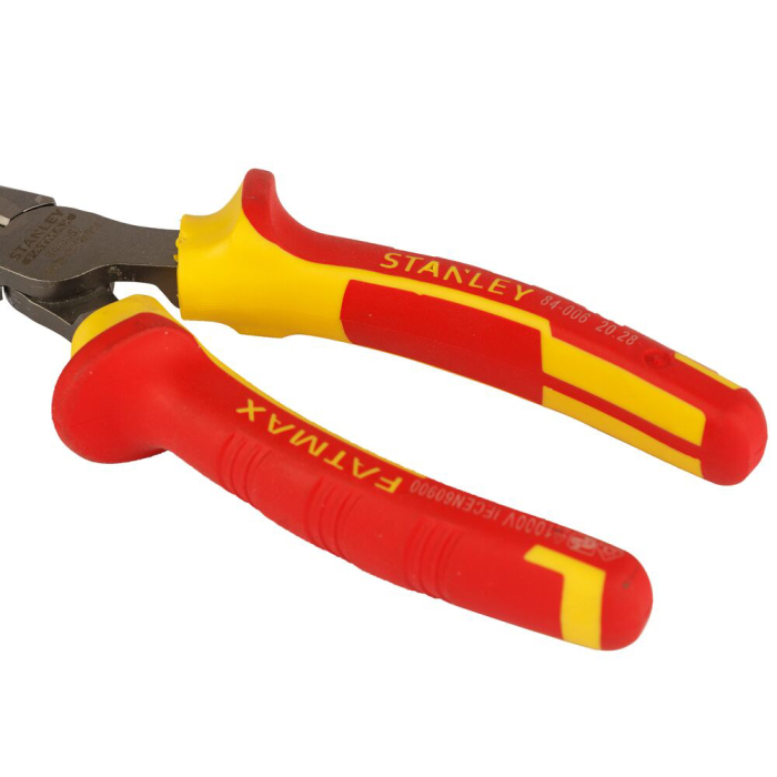 Stanley 0-84-007, cleste cu varf lung semirotund VDE maxsteel, 200 mm, blister [7]