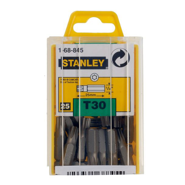 Stanley 1-68-845, set 25 biti, 25 mm, 1/4', TX30, fixare C6.3 [1]