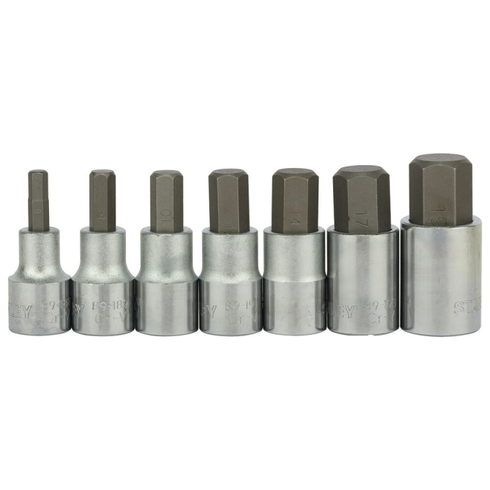 Stanley 1-89-099, trusa 7 chei hexagonale 1/2, 6-19mm [2]