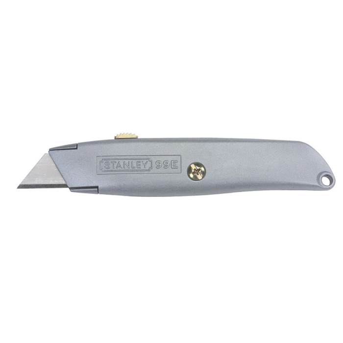 Stanley 2-10-099, Cutter metalic 99E cu lama retractabila, 160mm + 3 lame trapezoidale 62mm [9]