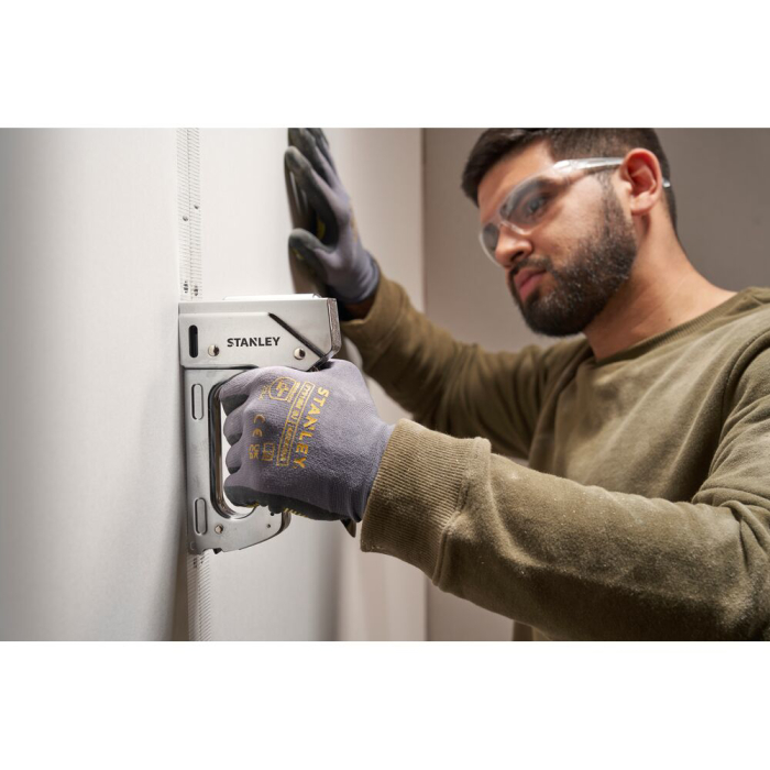 Stanley 6-TR110, capsator manual din otel, pentru regim greu, TR110, functioneaza cu capse tip G [12]