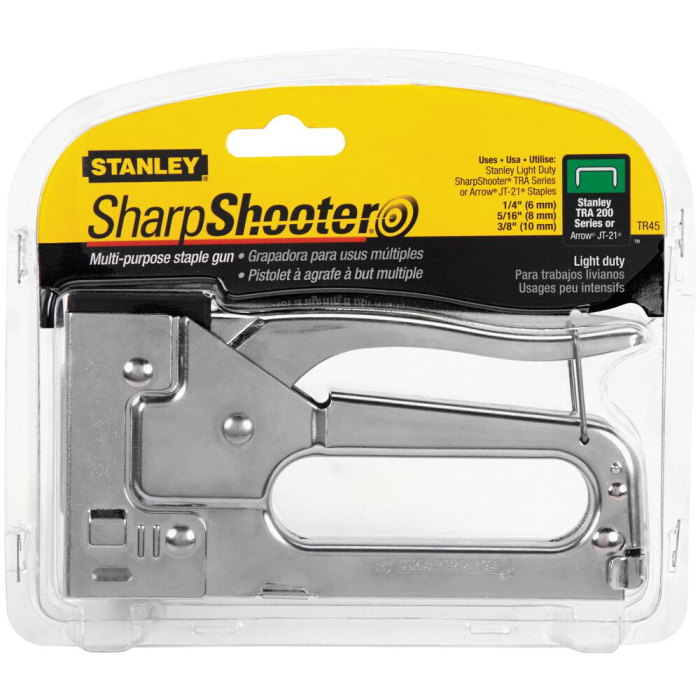 Stanley 6-TR45, capsator manual TR45 LD, cu capse si cuie tip A, blister [3]