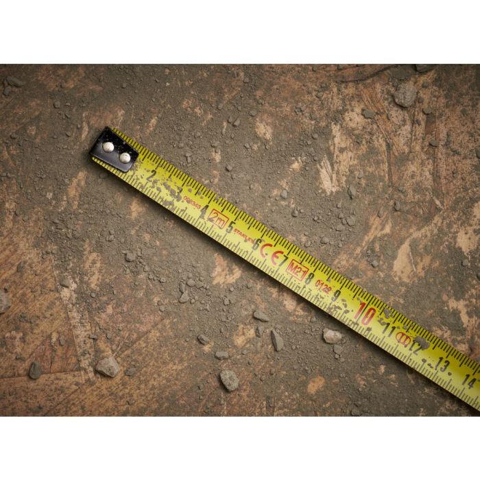 Stanley FMHT1-33856, ruleta tip breloc FatMax 2m, Tru-Zero, buton de blocare a lamei Slide LockTM, 2m x 13mm, blister [7]