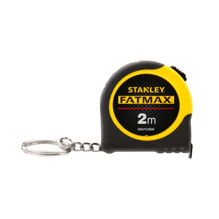 Stanley FMHT1-33856, ruleta tip breloc FatMax 2m, Tru-Zero, buton de blocare a lamei Slide LockTM, 2m x 13mm, blister [1]