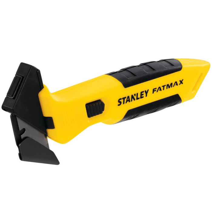Stanley FMHT10373-0, Cutter prin tragere, pentru carton, maner cauciucat, lama trapezoidala [1]