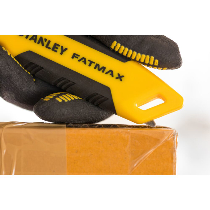 Stanley FMHT10373-0, Cutter prin tragere, pentru carton, maner cauciucat, lama trapezoidala [13]