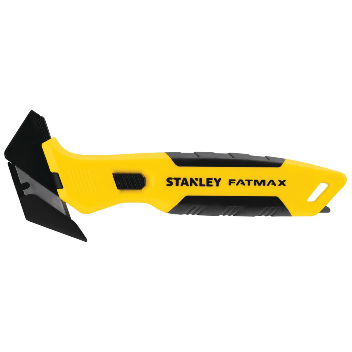 Stanley FMHT10373-0, Cutter prin tragere, pentru carton, maner cauciucat, lama trapezoidala [2]