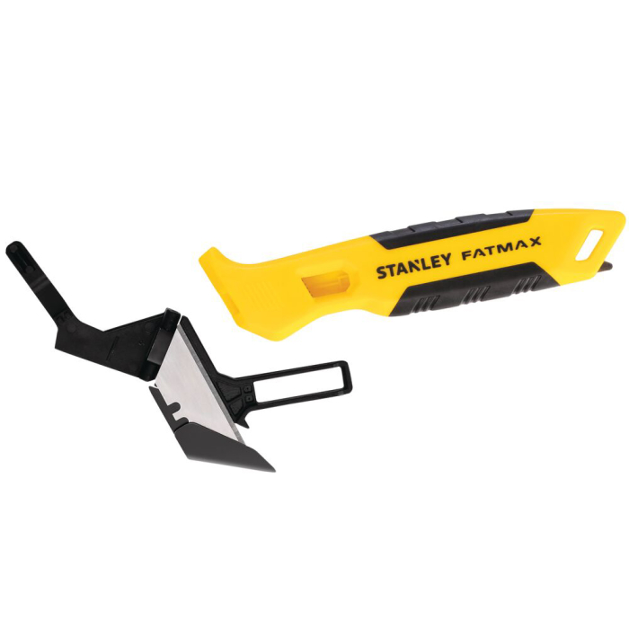 Stanley FMHT10373-0, Cutter prin tragere, pentru carton, maner cauciucat, lama trapezoidala [4]