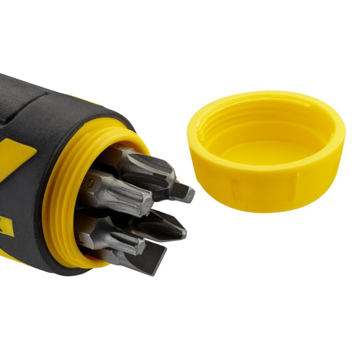 Stanley FMHT62692-0, Surubelnita multibit SpeedDrive FatMax cu clichet, magazie de biti + 3 biti inclusi [9]