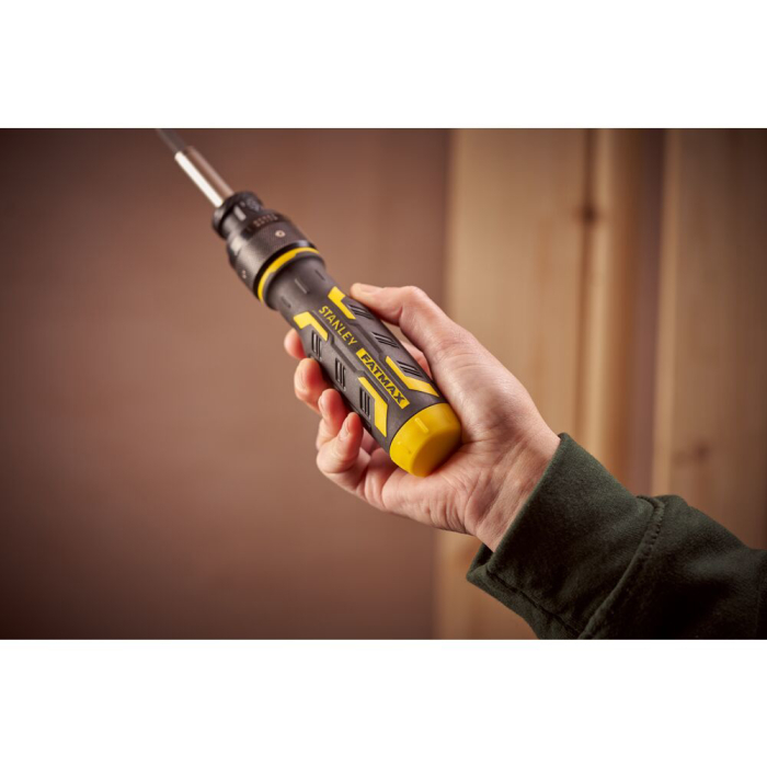 Stanley FMHT62692-0, Surubelnita multibit SpeedDrive FatMax cu clichet, magazie de biti + 3 biti inclusi [17]