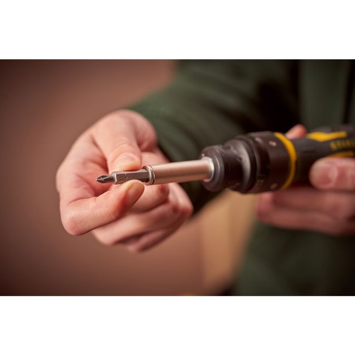 Stanley FMHT62692-0, Surubelnita multibit SpeedDrive FatMax cu clichet, magazie de biti + 3 biti inclusi [13]