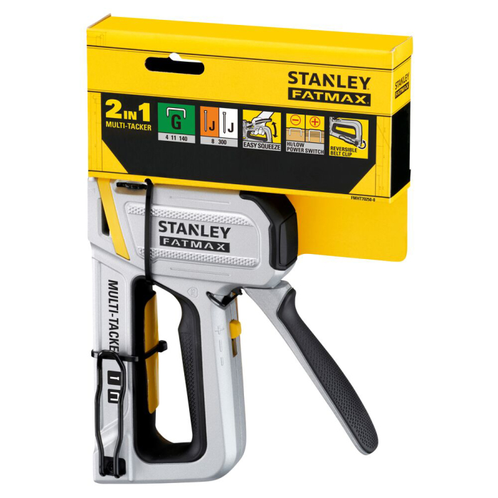 Stanley FMHT70250-0, capsator din aluminiu, FatMax 2 in 1 Multi Tracker, functioneaza cu capse tip G si cuie tip J [6]