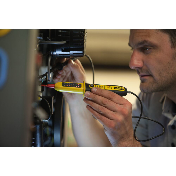 Stanley FMHT82566-0, tester de tensiune cu LED Fatmax, 400V CA/CC cu functie de disjunctor rezidual [4]