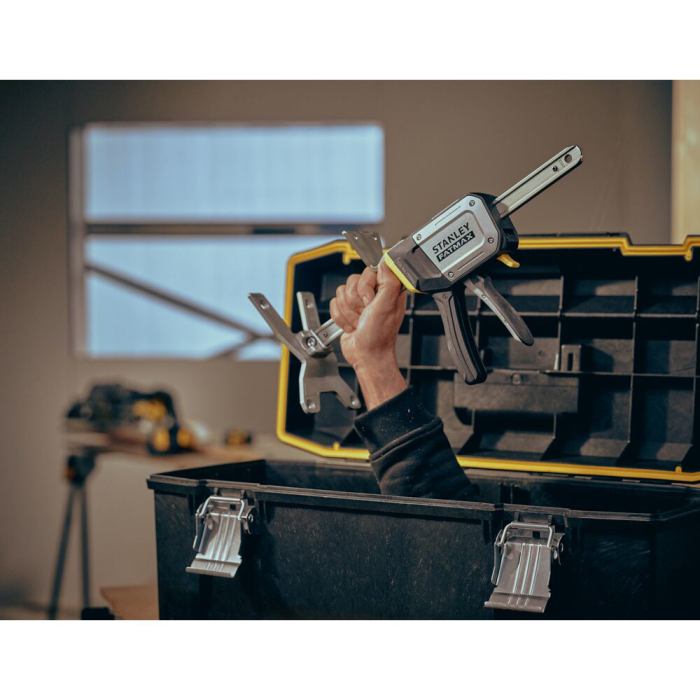 Stanley FMHT83552-1, Set doua menghine Fatmax TradeLift, capacitate 150kg, deschidere max. 220mm, sistem de blocare rapida [10]