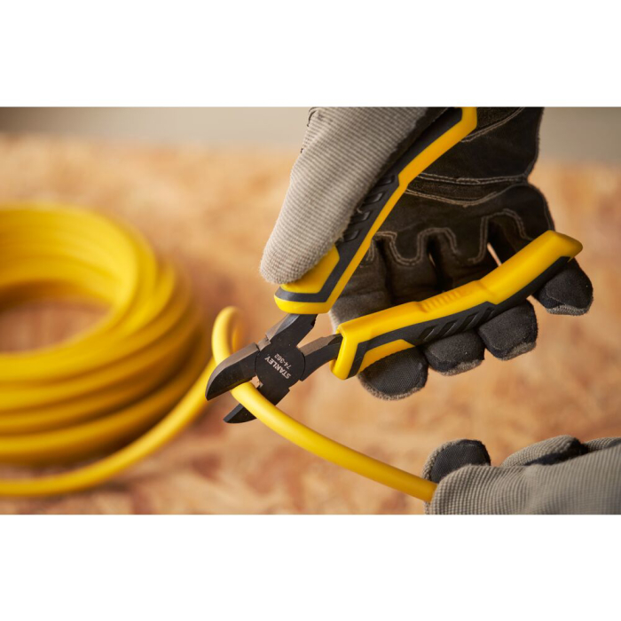Stanley STHT0-74367, cleste cushion grip cu taiere diagonala, 200 mm, blister [3]