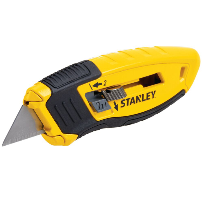Stanley STHT10432-0, Cutter compact cu lama retractabila, 135mm + o lama trapezoidala 62mm [1]