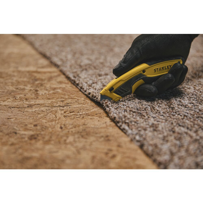 Stanley STHT10479-0, Cutter Premium cu lama retractabila, 175mm + 3 lame trapezoidale 62mm [12]