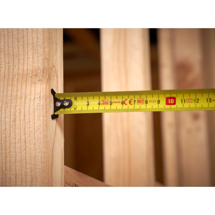 Stanley STHT37230-0, Ruleta 3m CONTROL-LOCK™, BladeArmor®, protectie din cauciuc, carlig muti-prindere, 3m x 19mm [12]