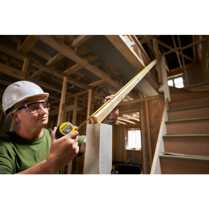 Stanley STHT37231-0, Ruleta 5m CONTROL-LOCK™, BladeArmor®, protectie din cauciuc, frana de deget, magnet detasabil, rupere la 3.5m, tru-zero, 5m x 25mm [7]
