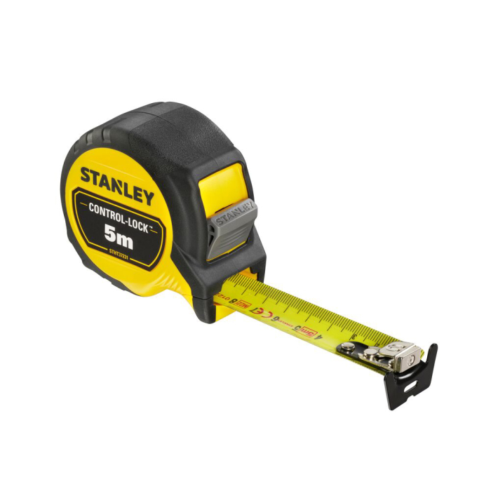 Stanley STHT37231-0, Ruleta 5m CONTROL-LOCK™, BladeArmor®, protectie din cauciuc, frana de deget, magnet detasabil, rupere la 3.5m, tru-zero, 5m x 25mm [2]