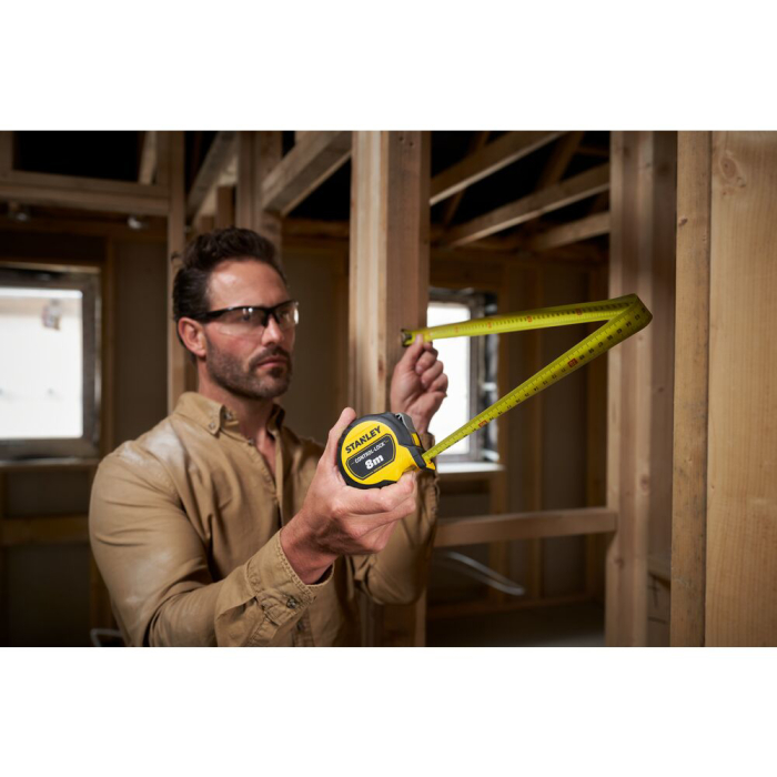 Stanley STHT37232-0, Ruleta 8m CONTROL-LOCK™, BladeArmor®, protectie din cauciuc, frana de deget, magnet detasabil, rupere la 3.5m, tru-zero, 8m x 25mm [15]