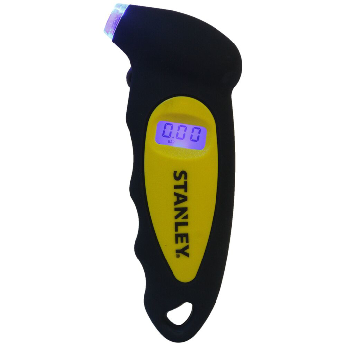 Stanley STHT80874-0, manometru digital presiune anvelope, precizie 0.01, maner ergonomic, psi, bar, kgfcm2 sau kpa, 3-150 PSI, 0.2-10.3 Bar [7]