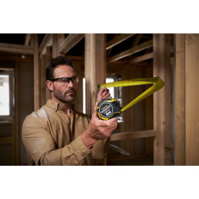 Stanley XTHT0-33501, ruleta autolock fatmax 8m, Mylar®, BladeArmor, magnet fix, 8m x 32mm + un carlig detasabil, blister [15]