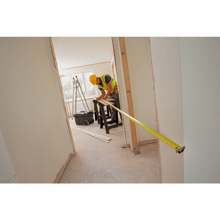 Stanley XTHT0-33503, ruleta autolock fatmax 5m, Mylar®, BladeArmor, magnet fix, 5m/16Inch x 32mm + un carlig detasabil, blister [7]