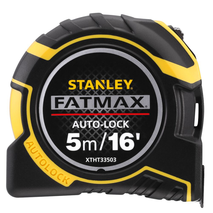 Stanley XTHT0-33503, ruleta autolock fatmax 5m, Mylar®, BladeArmor, magnet fix, 5m/16Inch x 32mm + un carlig detasabil, blister [2]