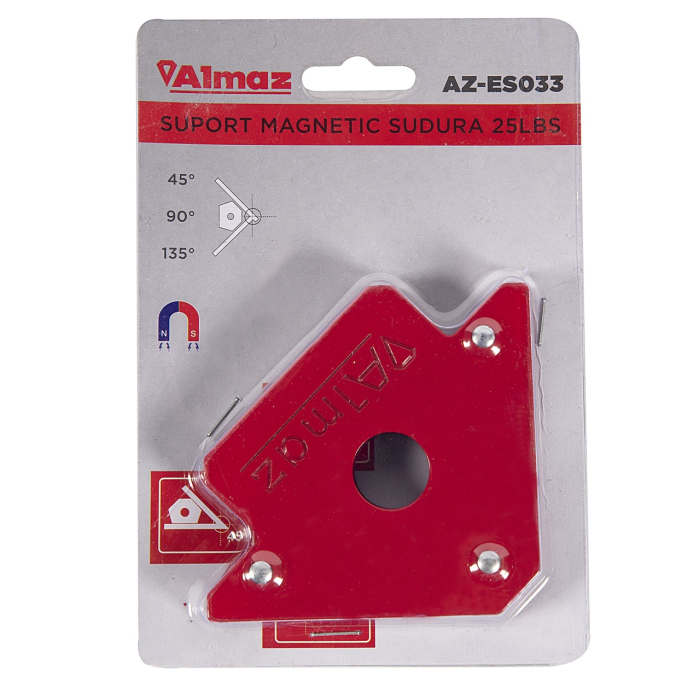 Suport sudura Almaz, magnetic, hexagonal, capacitate maxima ridicare 11.3 Kg [3]