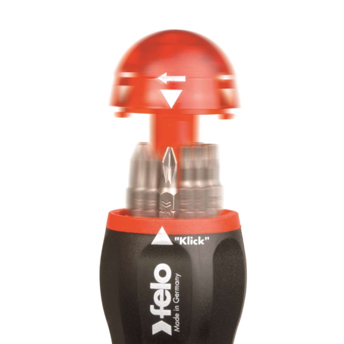 Surubelnita cu magazie si bitholder, Felo, 8 biti + adaptor [5]